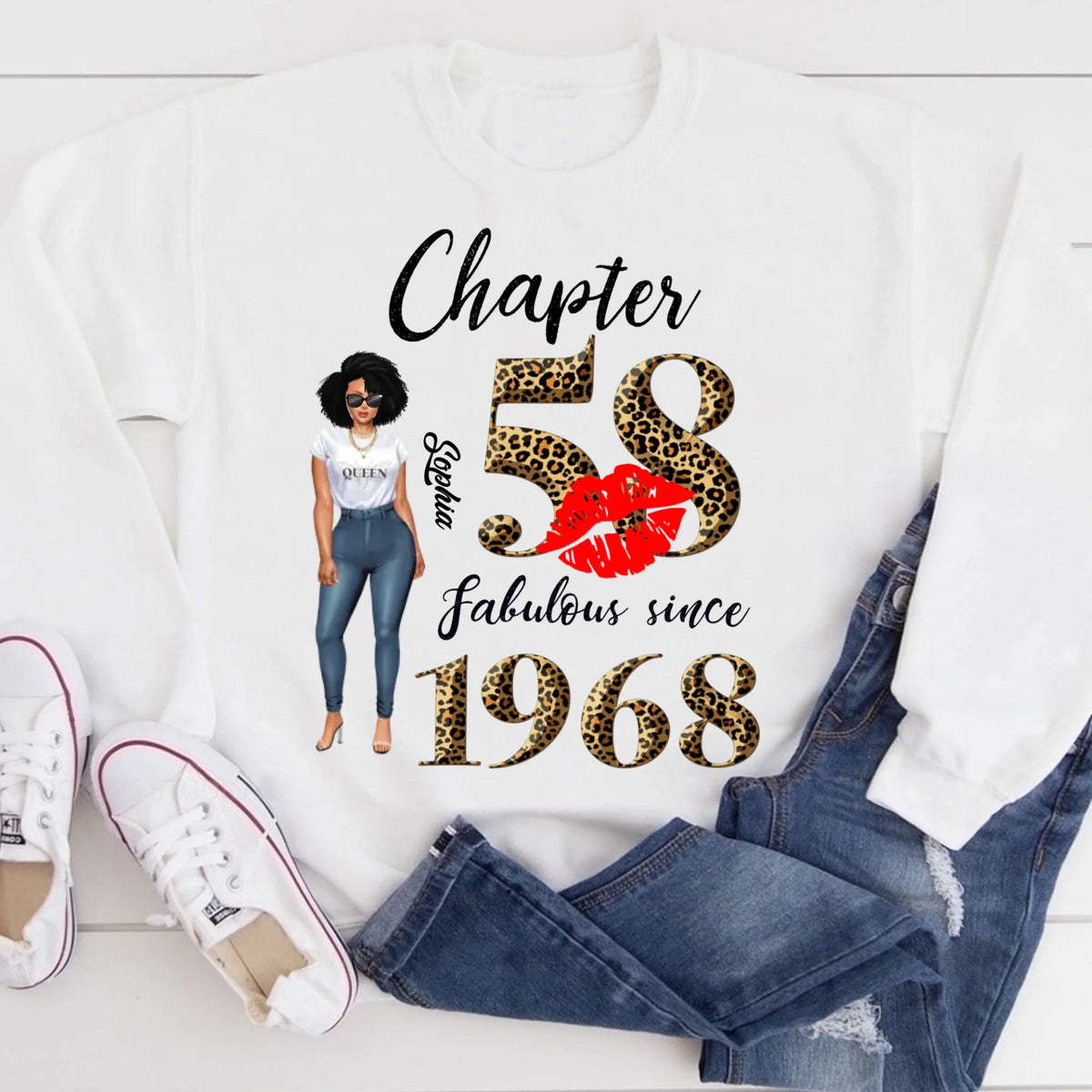 58th birthday shirts for her, Personalised 58th birthday gifts, 1968 t shirt, 58 and fabulous shirt, 58th birthday shirt ideas, gift ideas 58th birthday woman