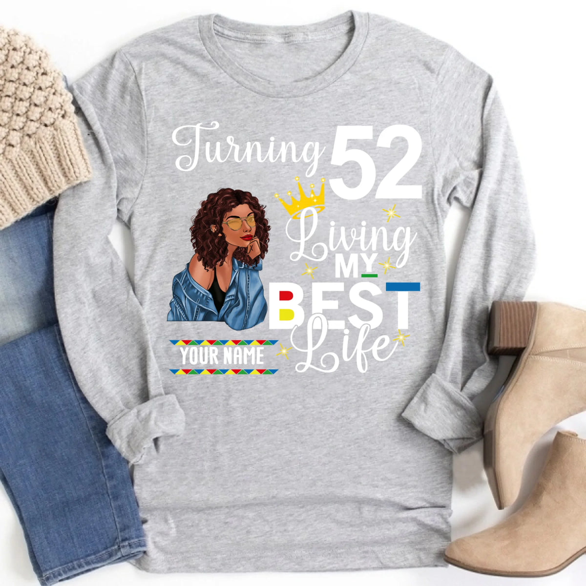 Custom Birthday Shirts, Chapter 52, Fabulous Since 1974 52th Birthday Unique T Shirt For Woman, Her Gifts For 52 Years Old, Turning 52 Birthday Cotton Shirt