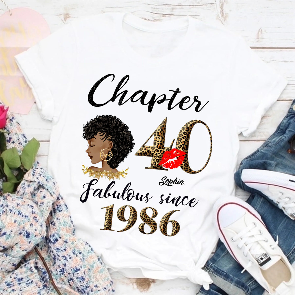 40th birthday shirts for her, Personalised 40th birthday gifts, 1986 t shirt, 40 and fabulous shirt, 40th birthday shirt ideas, gift ideas 40th birthday woman