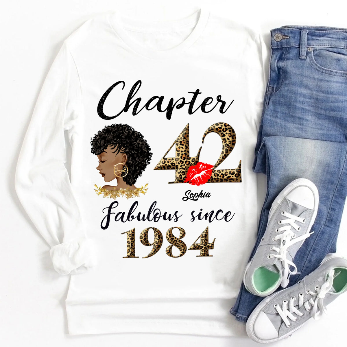 42nd birthday shirts for her, Personalised 42nd birthday gifts, 1984 t shirt, 42 and fabulous shirt, 42nd birthday shirt ideas, gift ideas 42nd birthday woman