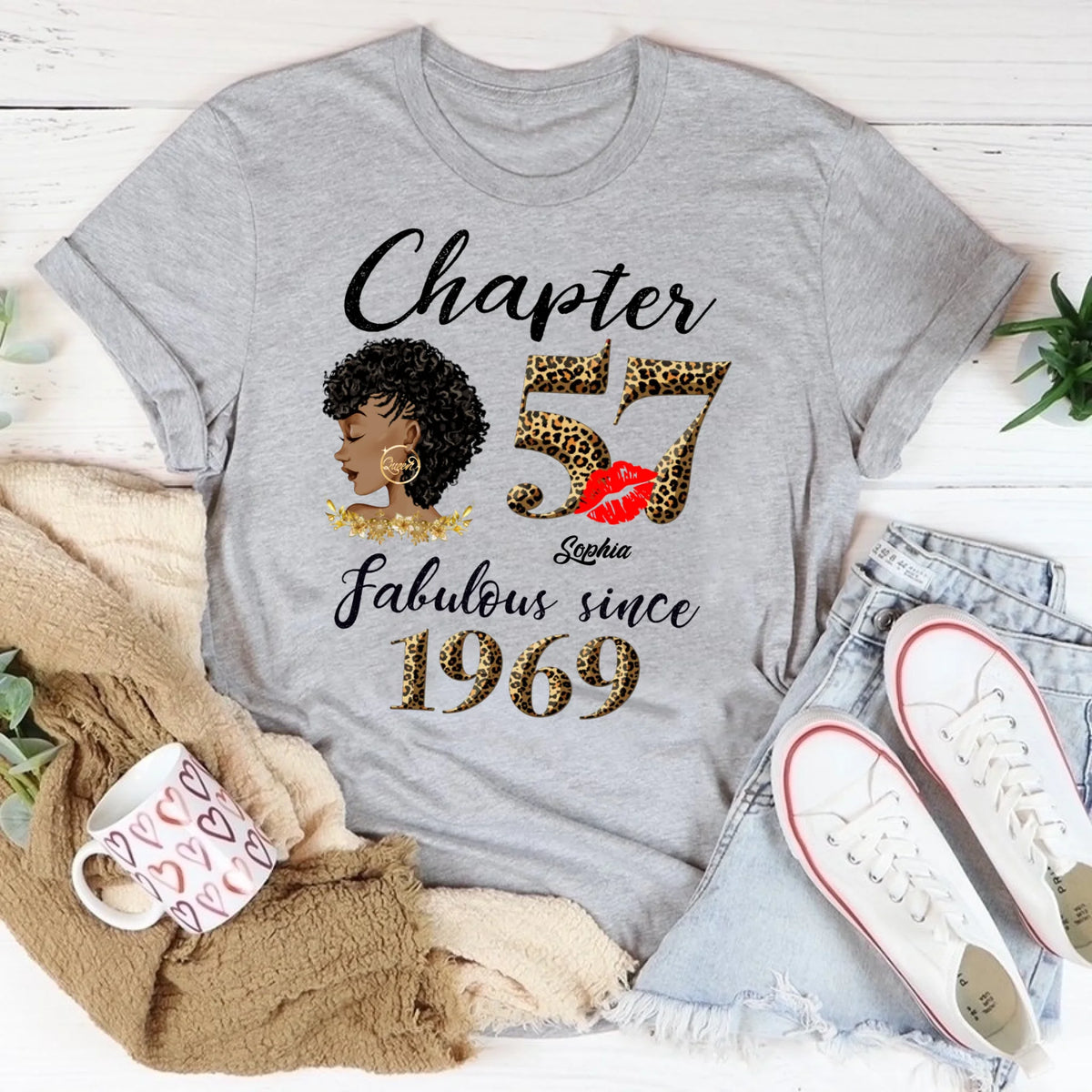 57th birthday shirts for her, Personalised 57th birthday gifts, 1969 t shirt, 57 and fabulous shirt, 57 birthday shirt ideas, gift ideas 57th birthday woman