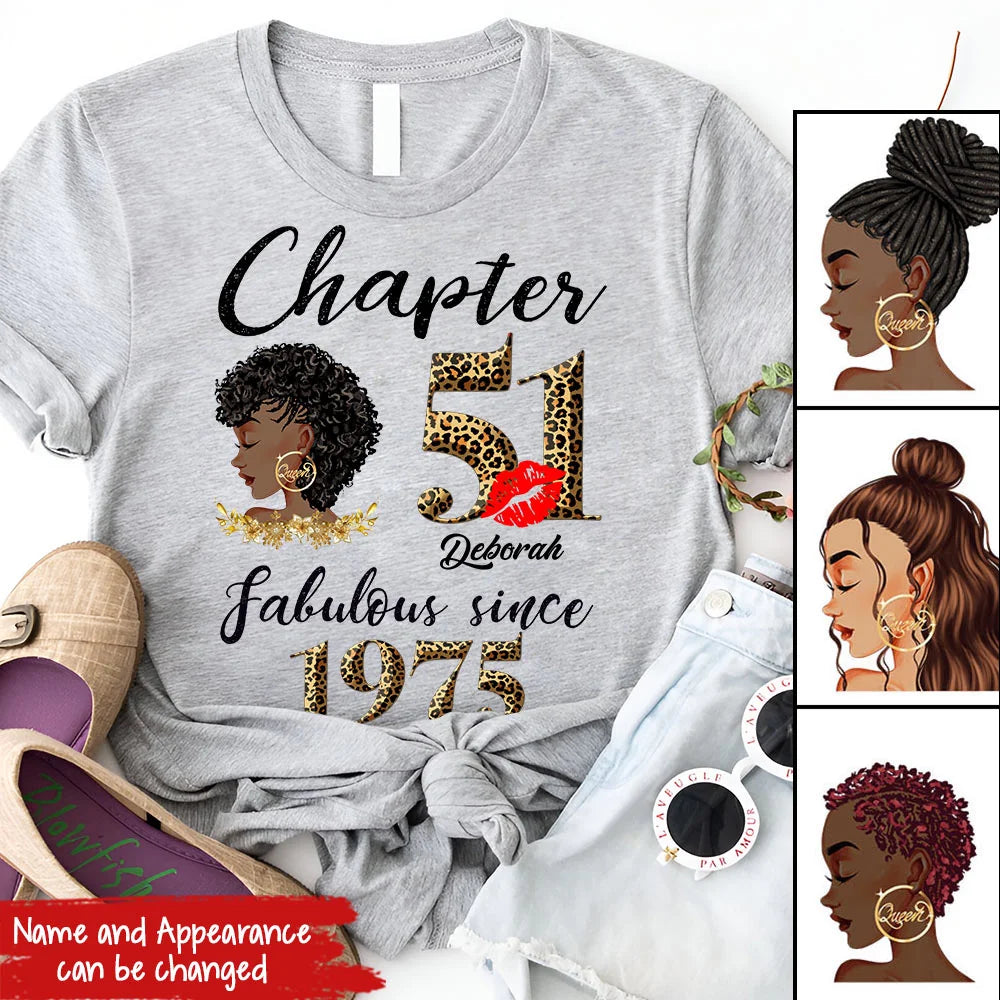 51st birthday shirts for her, Personalised 51st birthday gifts, 1975 t shirt, 51 and fabulous shirt, 51 birthday shirt ideas, gift ideas 51st birthday woman