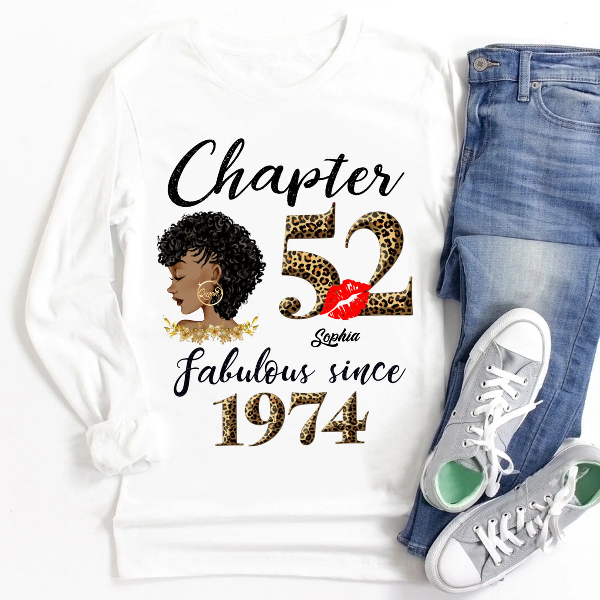 52nd birthday shirts for her, Personalised 52nd birthday gifts, 1974 t shirt, 52 and fabulous shirt, 52 birthday shirt ideas, gift ideas 52nd birthday woman