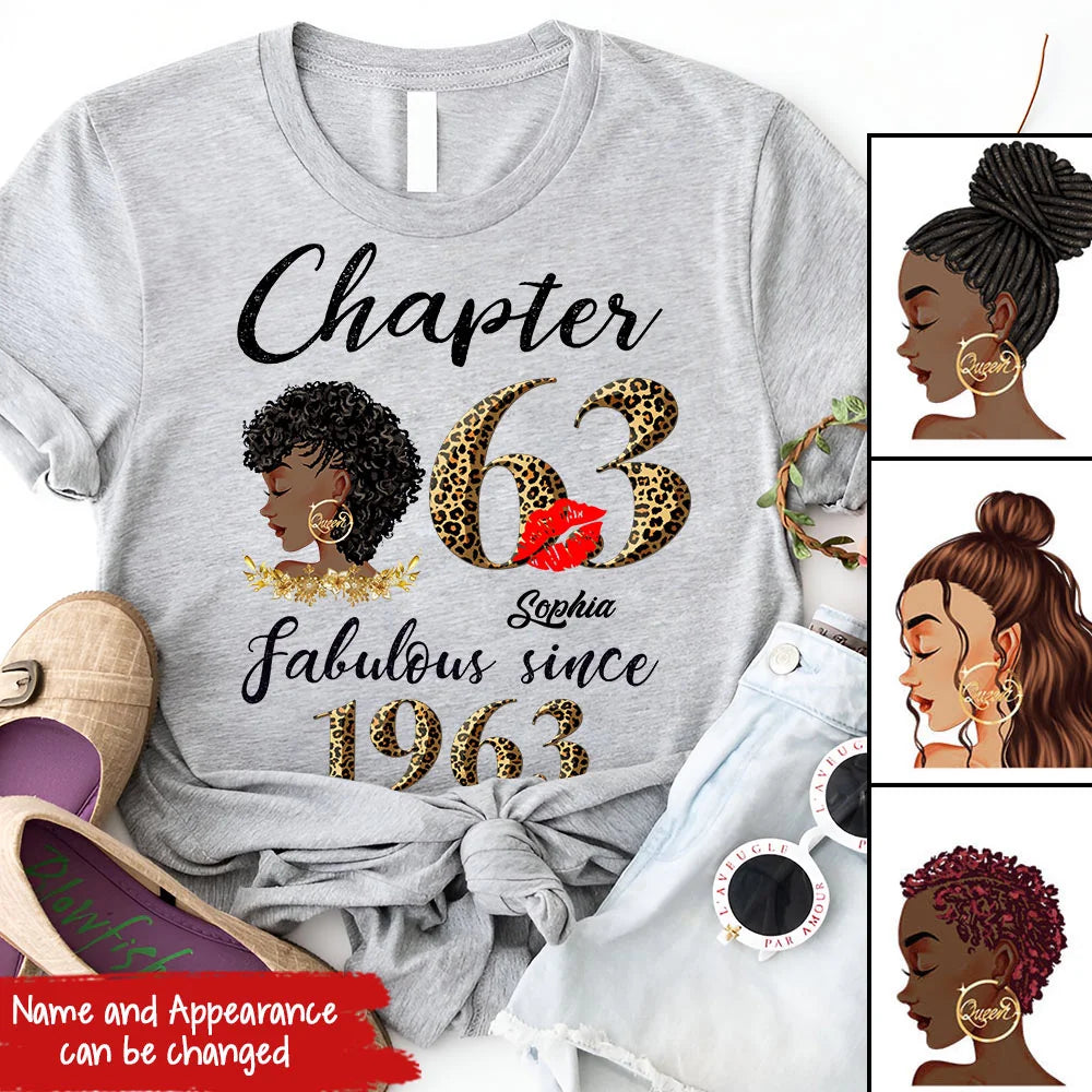 63rd birthday shirts for her, Personalised 63rd birthday gifts, 1963 t shirt, 63 and fabulous shirt, 63 birthday shirt ideas, gift ideas 63rd birthday woman