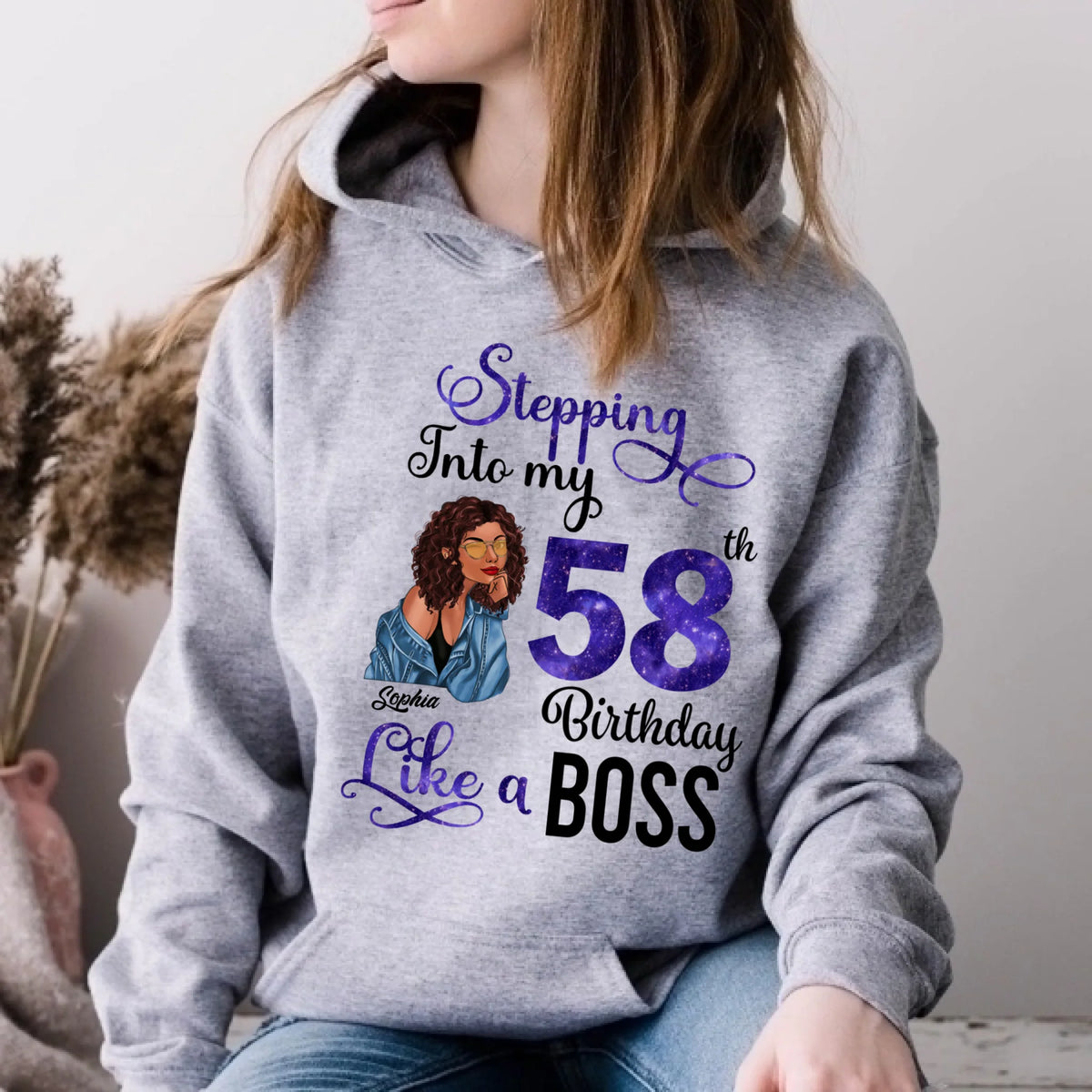 Chapter 58, Fabulous Since 1968 58th Birthday Unique T Shirt For Woman, Custom Birthday Shirt, Her Gifts For 58 Years Old , Turning 58 Birthday Cotton Shirt