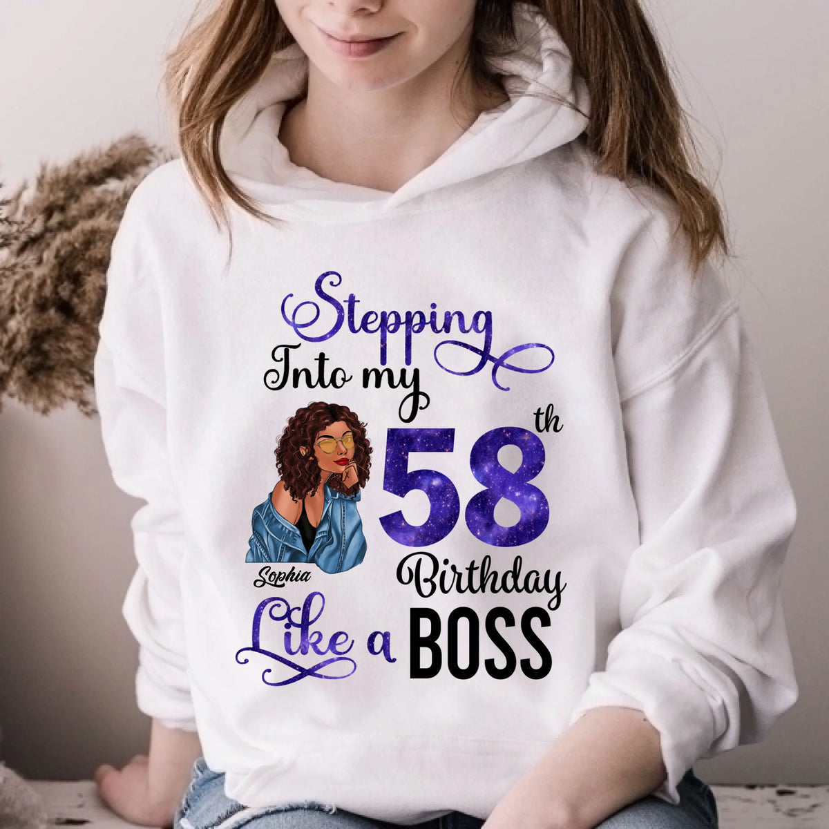 Chapter 58, Fabulous Since 1968 58th Birthday Unique T Shirt For Woman, Custom Birthday Shirt, Her Gifts For 58 Years Old , Turning 58 Birthday Cotton Shirt