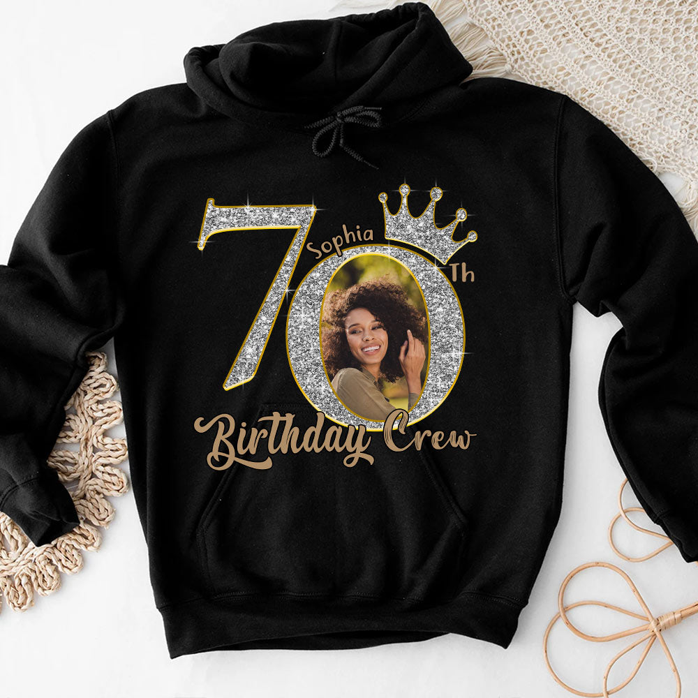 70th Birthday Shirts, Custom Birthday Shirts, Turning 70 Shirt, Gifts For Women Turning 70, 70 And Fabulous Shirt, 70th Birthday Shirts For Her - YPT-HCT