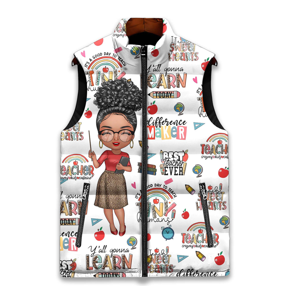 Puffer Vest -Personalized Gift Ideas For Teacher