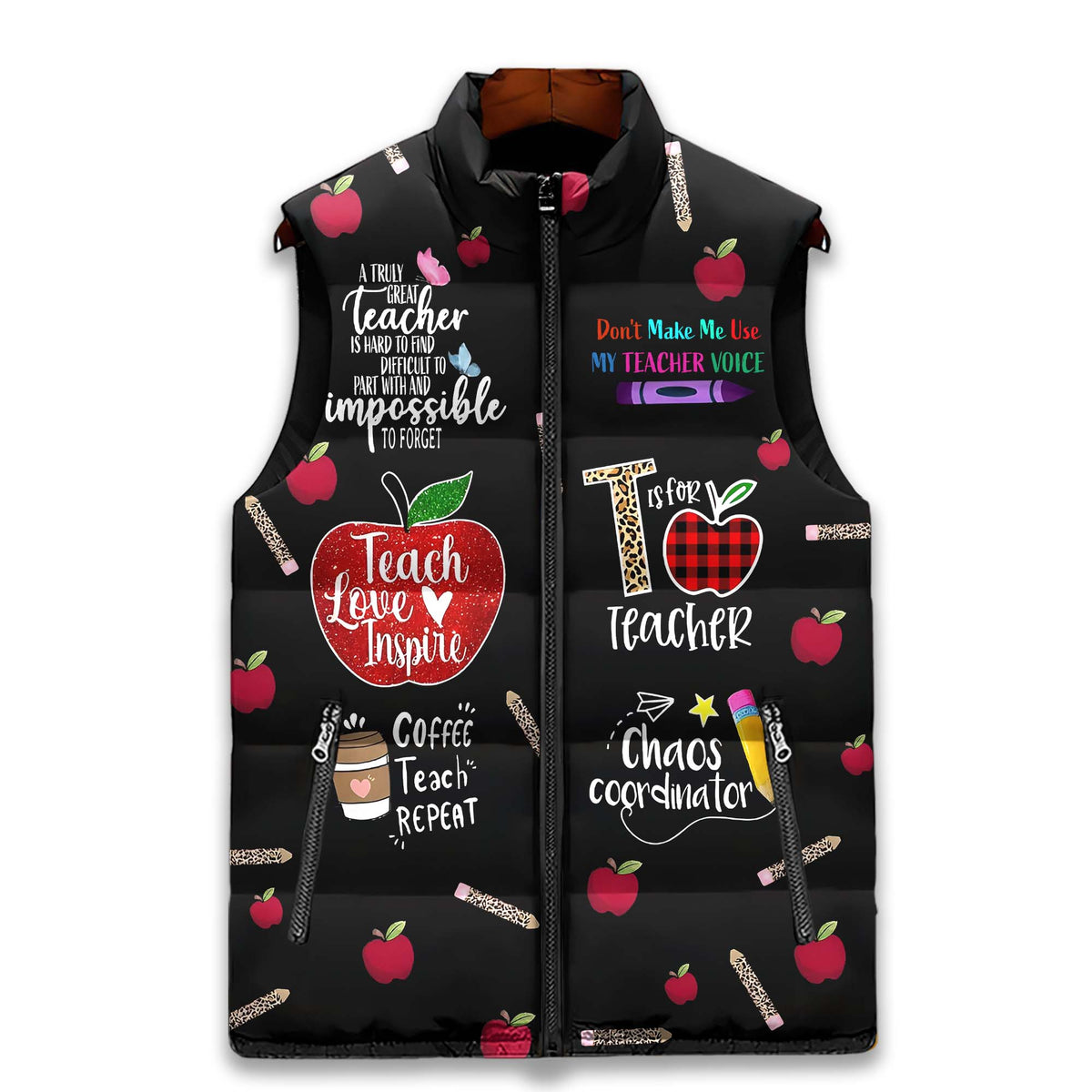 Puffer Vest -Personalized Gift Ideas For Teacher