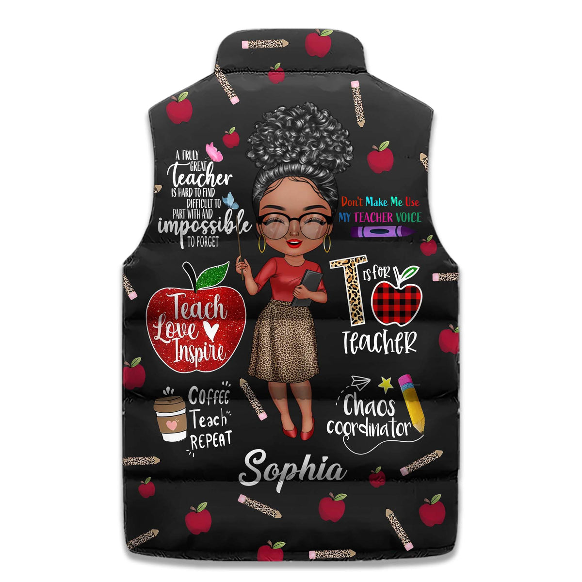 Puffer Vest -Personalized Gift Ideas For Teacher