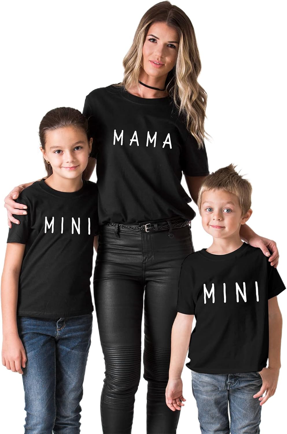 Mama and Mini Shirt Mommy and Me Shirts Mom and Baby Matching Outfits Family Short Sleeve Tees