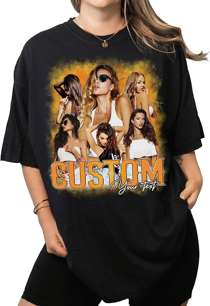 Custom Image T Shirt, Custom Picture T Shirts, Valentines Gifts For Men, Shirt Valentine, T Shirt Printing, Birth Shirt, Gifts For BF