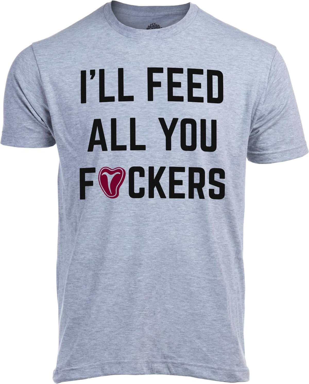 The Grillfather | Funny Dad Grandpa Grilling BBQ Meat Humor T-Shirt Joke for Men