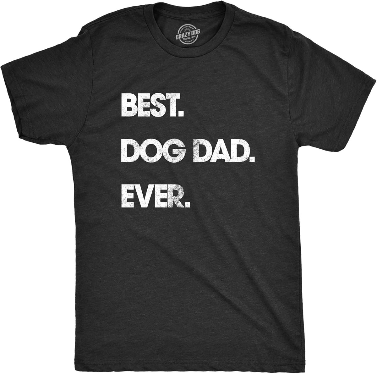 Mens Best Cat Dad Ever T Shirt Funny Fathers Day Kitty Sarcastic Saying Novelty