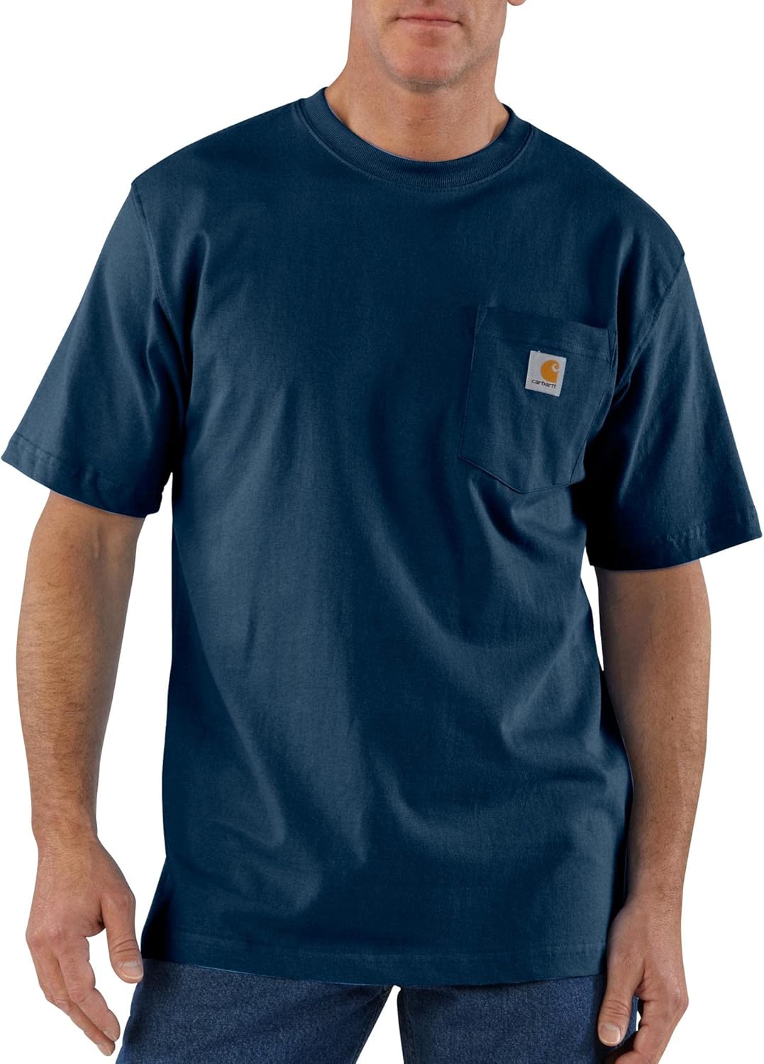 Carhartt Men&#39;s Loose Fit Heavyweight Short-Sleeve Pocket