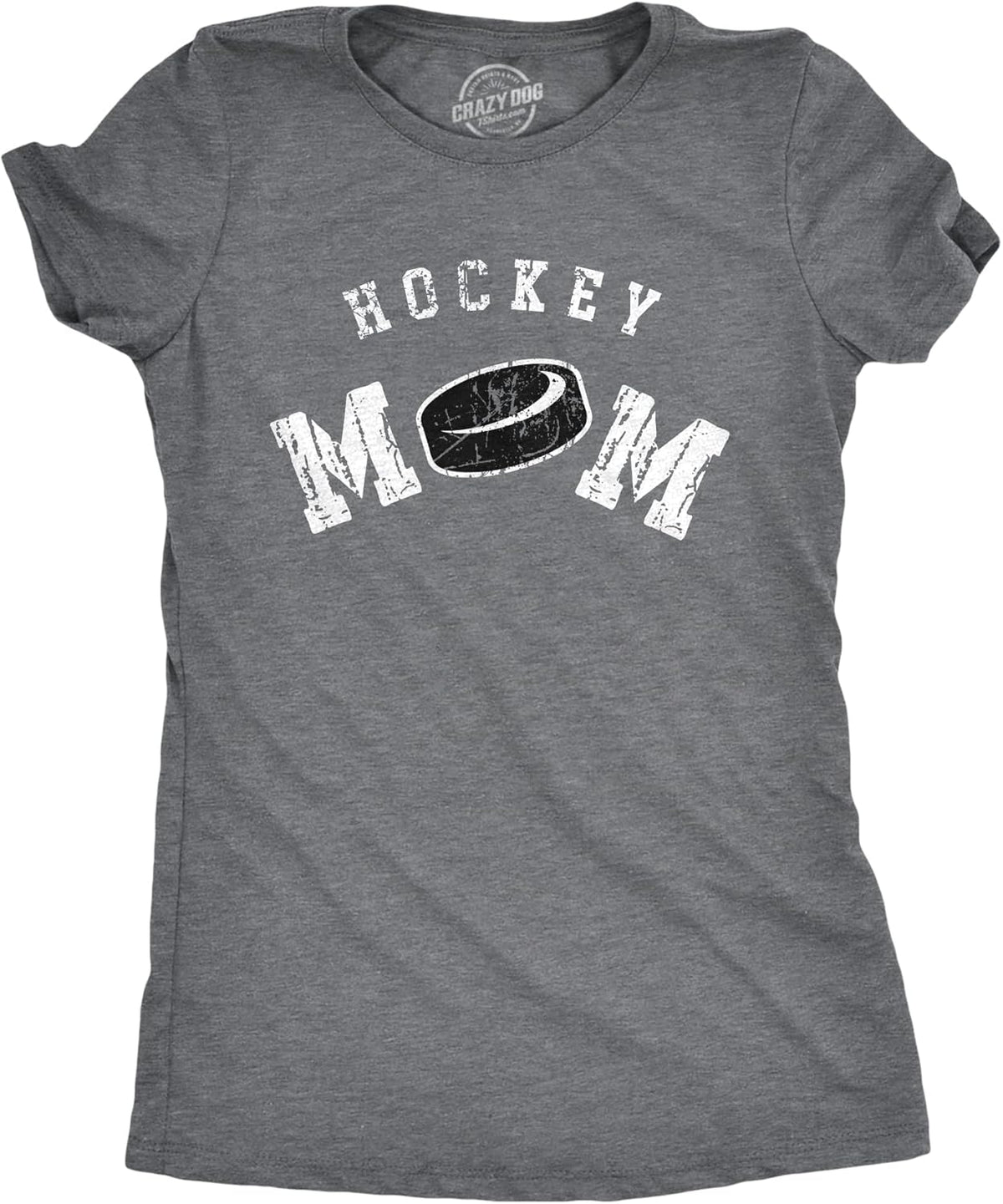 Crazy Dog Womens Funny Mom T Shirts Novelty Sports and Sarcastic Motherhood Tees for Amazing Moms Mother Shirt