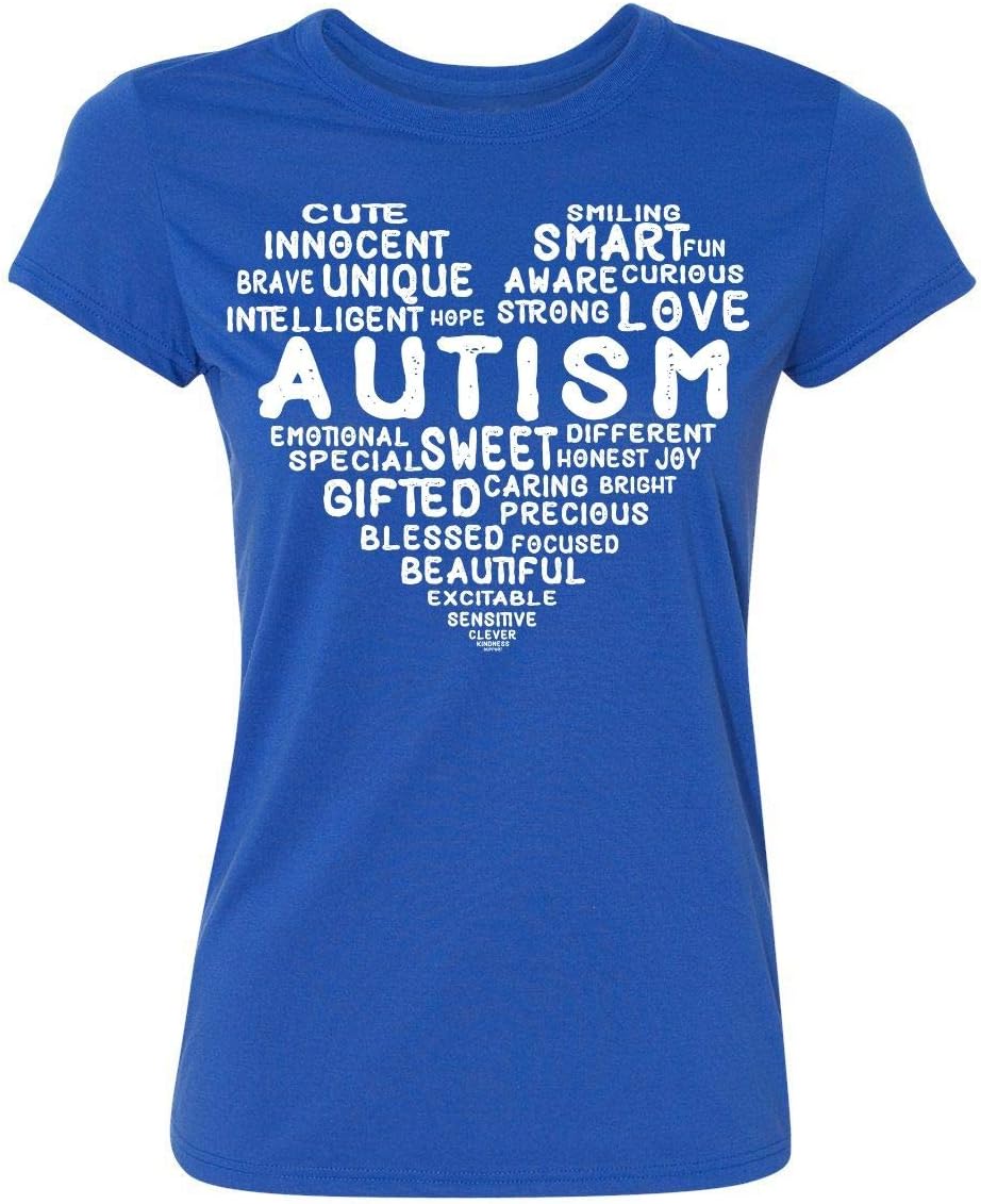 Kropsis Heart Love Sweet Smart Honest Autism Awareness