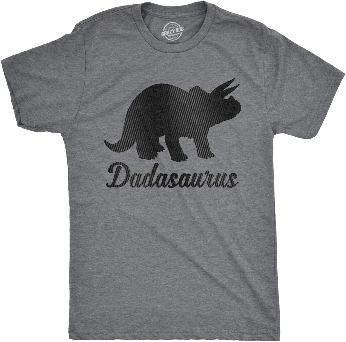 Mens Dadasaurus Tshirt Funny Fathers Day Dinosaur Tee for Guys