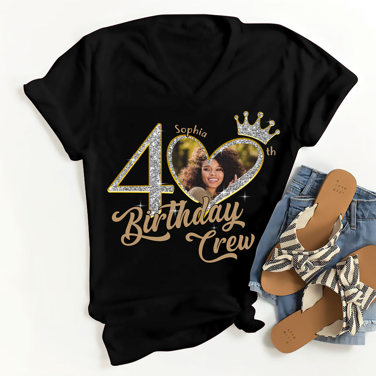 40th Birthday Shirts, Custom Birthday Shirts, Turning 40 Shirt, Gifts For Women Turning 40, 40 And Fabulous Shirt, 1985 Shirt, 40th Birthday Shirts For Her - YPT-ALK