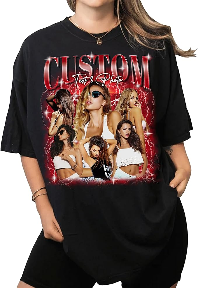 Personalized T Shirts With Pictures, Custom T Shirts With Photo, Valentines Gifts For Her, Valentines Day Shirts, Customized Tee Shirts, Birthday Gifts