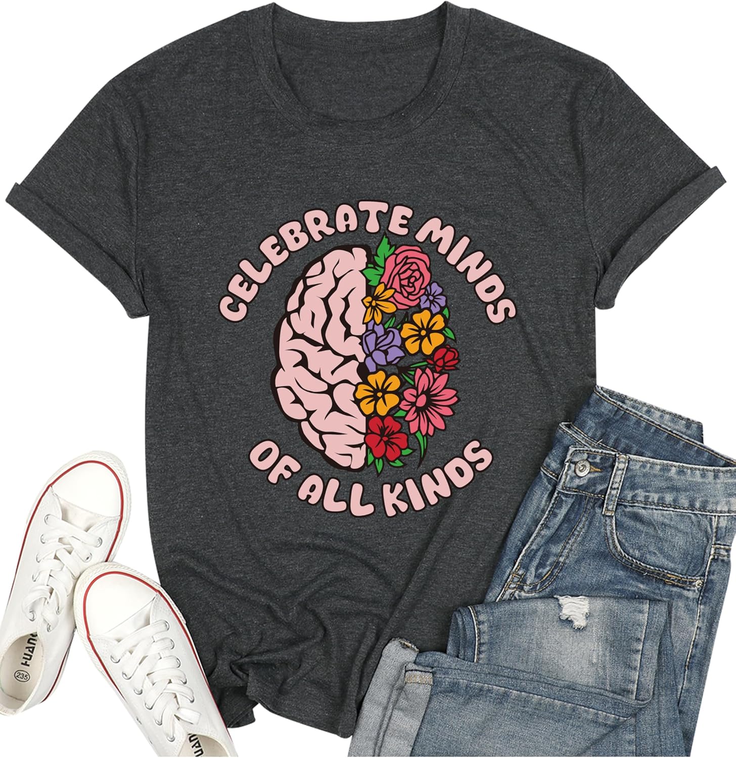 Autism Awareness Shirt Women Autism Acceptance Shirt Be Kind Shirt for Women Autism Support Tee Tops