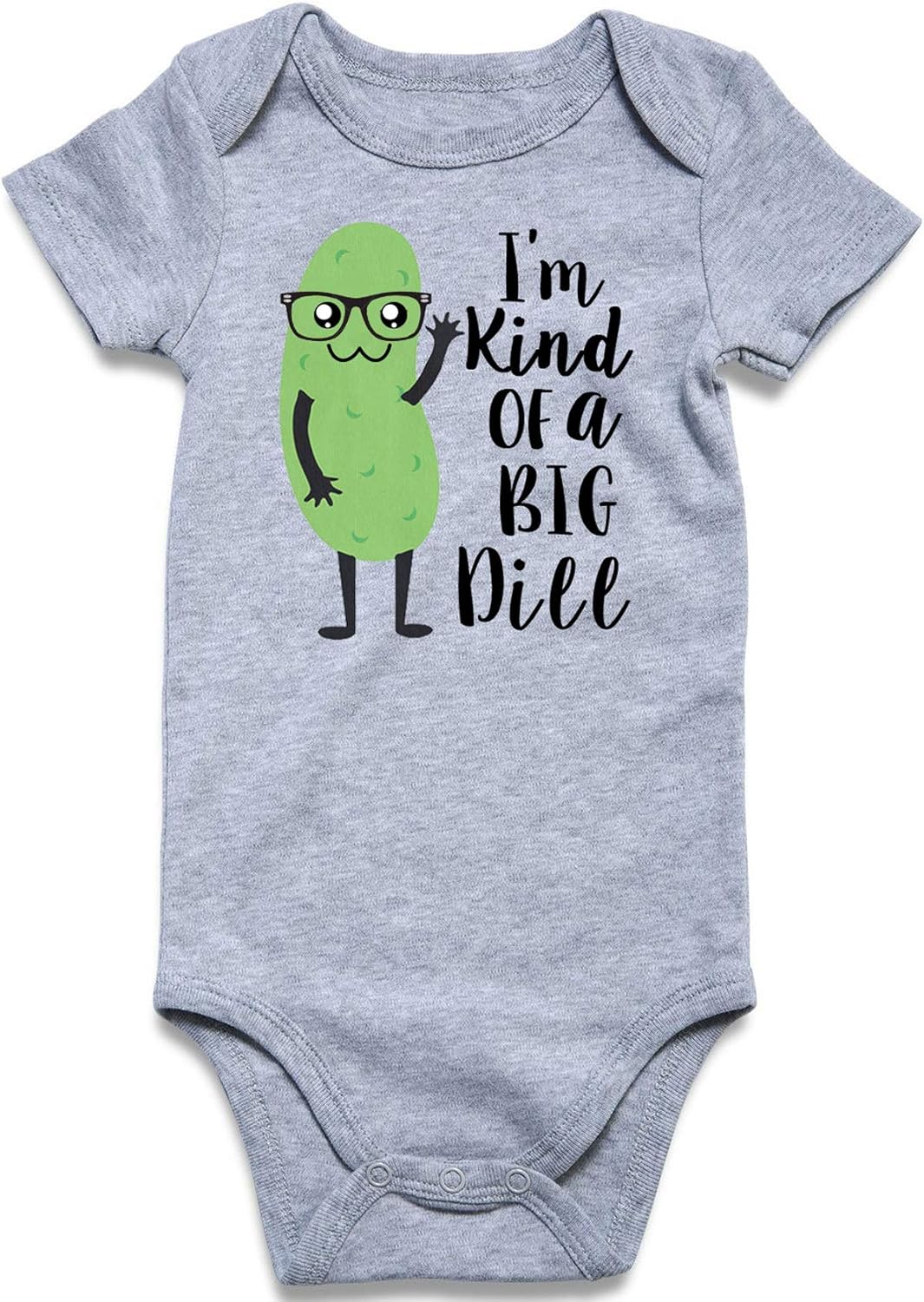 UNICOMIDEA Baby Boys Girls Romper Letter Printed Newborn Outfit Short Sleeve Bodysuits 0-12 Months