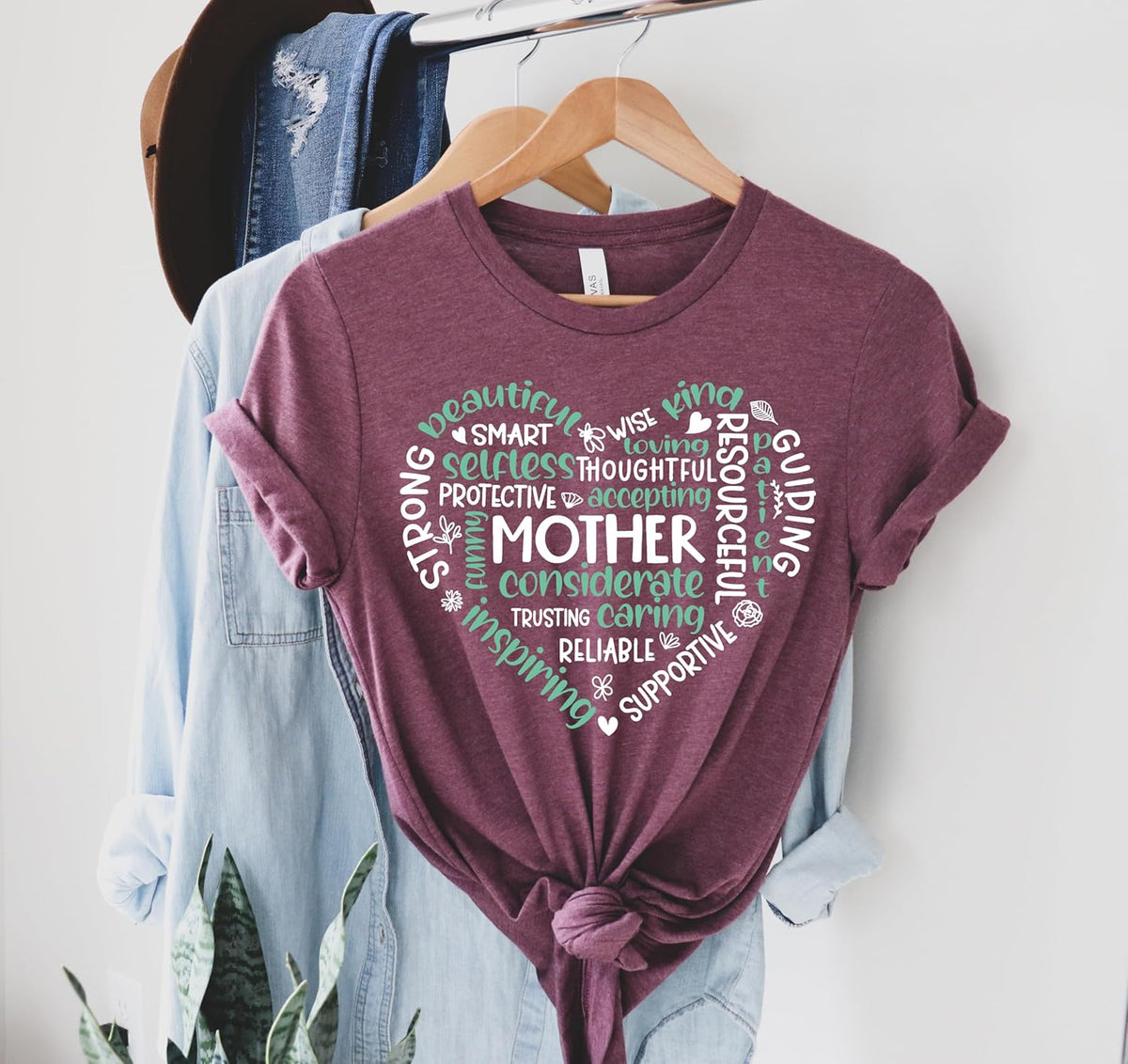 Mother Heart Shirt, Mothers Day Shirt, Gift For Mom, Mom Shirt, Mama Shirt, Mom Life Shirt, Heart Shirt, Gift For Her, Mother word cloud Tee Mother Shirt