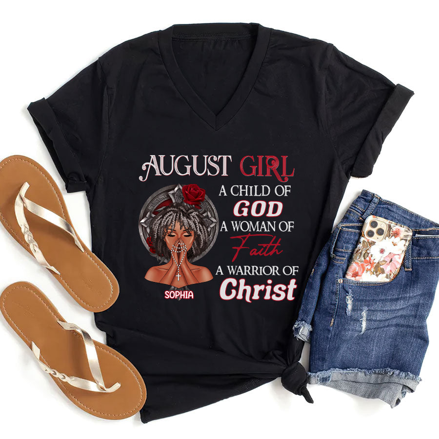 August Birthday Shirt, Custom Birthday Shirt, Queen Was Born In August, August Birthday Shirts