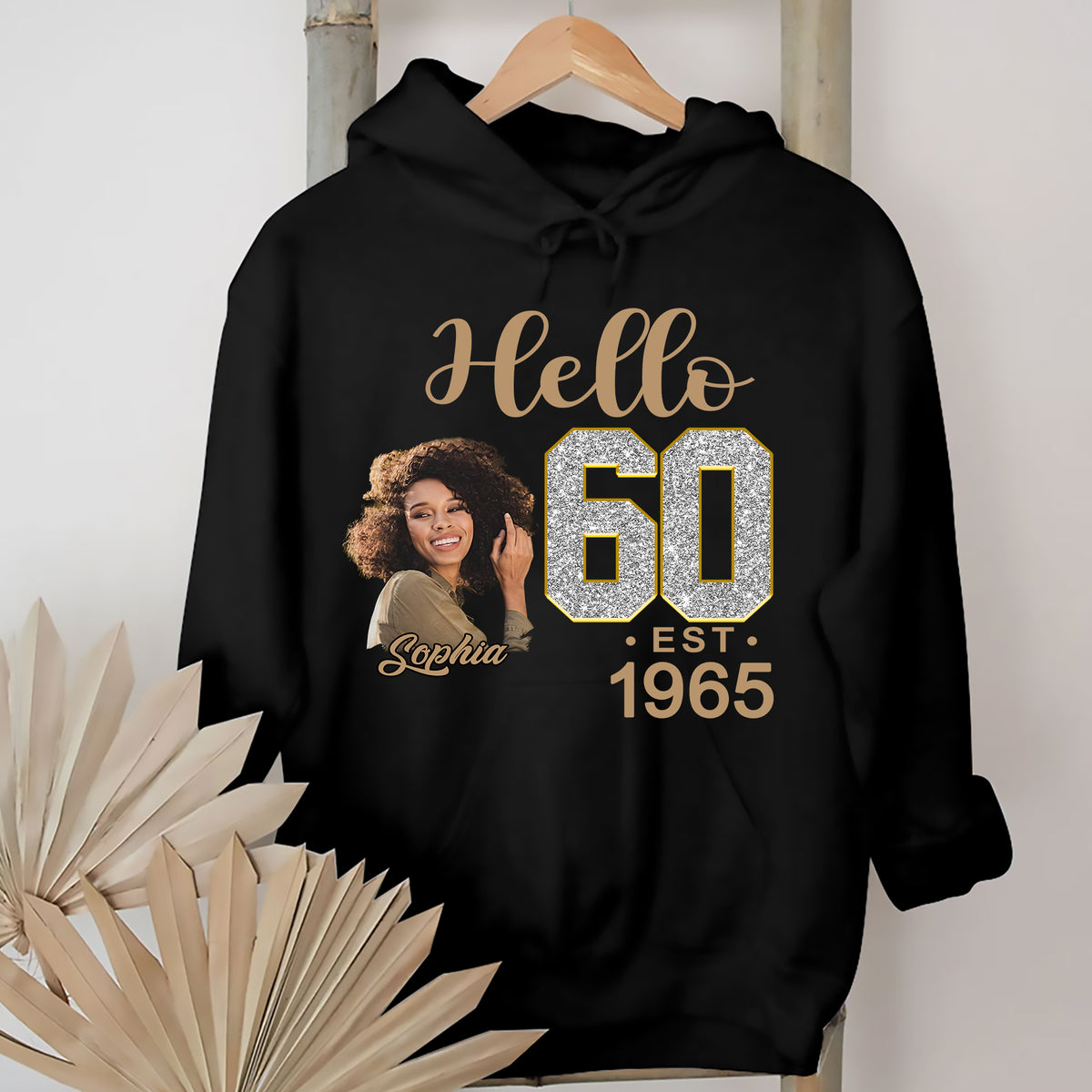 60th Birthday Shirts, Custom Birthday Shirts, Turning 60 Shirt, Gifts For Women Turning 60, 60 And Fabulous Shirt, 1965 Shirt, 60th Birthday Shirts For Her-YPT-ALK
