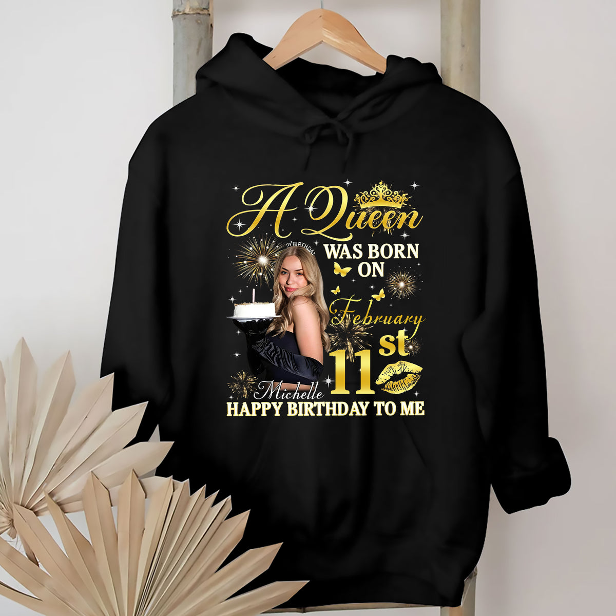 February Birthday Shirt, Custom Birthday Shirt, Queens Born In February, February Birthday Shirts For Woman, February Birthday Gifts, February Is My Birthday Month, Yep The Whole Month-YPT-ALK