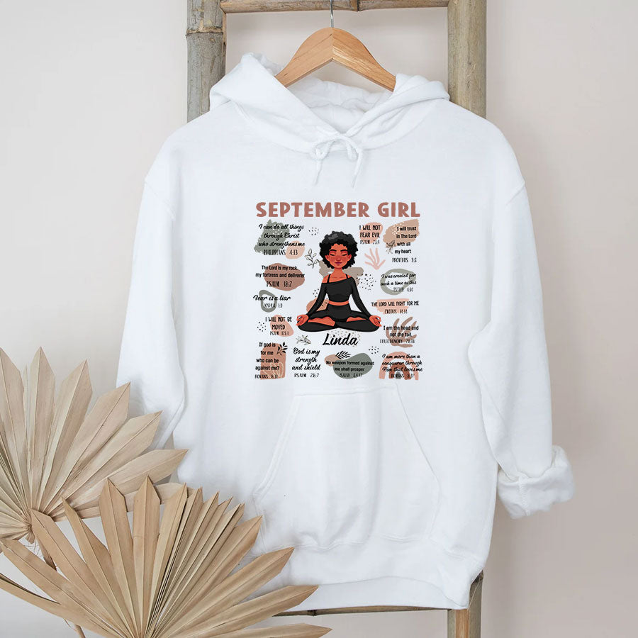 September Birthday Shirt, Custom Birthday Shirt, September Birthday Shirts For Woman, September Birthday Gifts