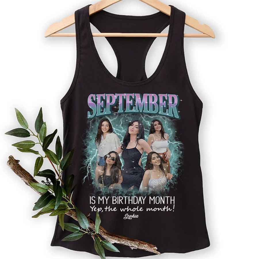 September Birthday Shirt, Custom Birthday Shirt, Queens are Born In September, September Birthday Shirts For Woman, September Birthday Gifts-YPT-HCT