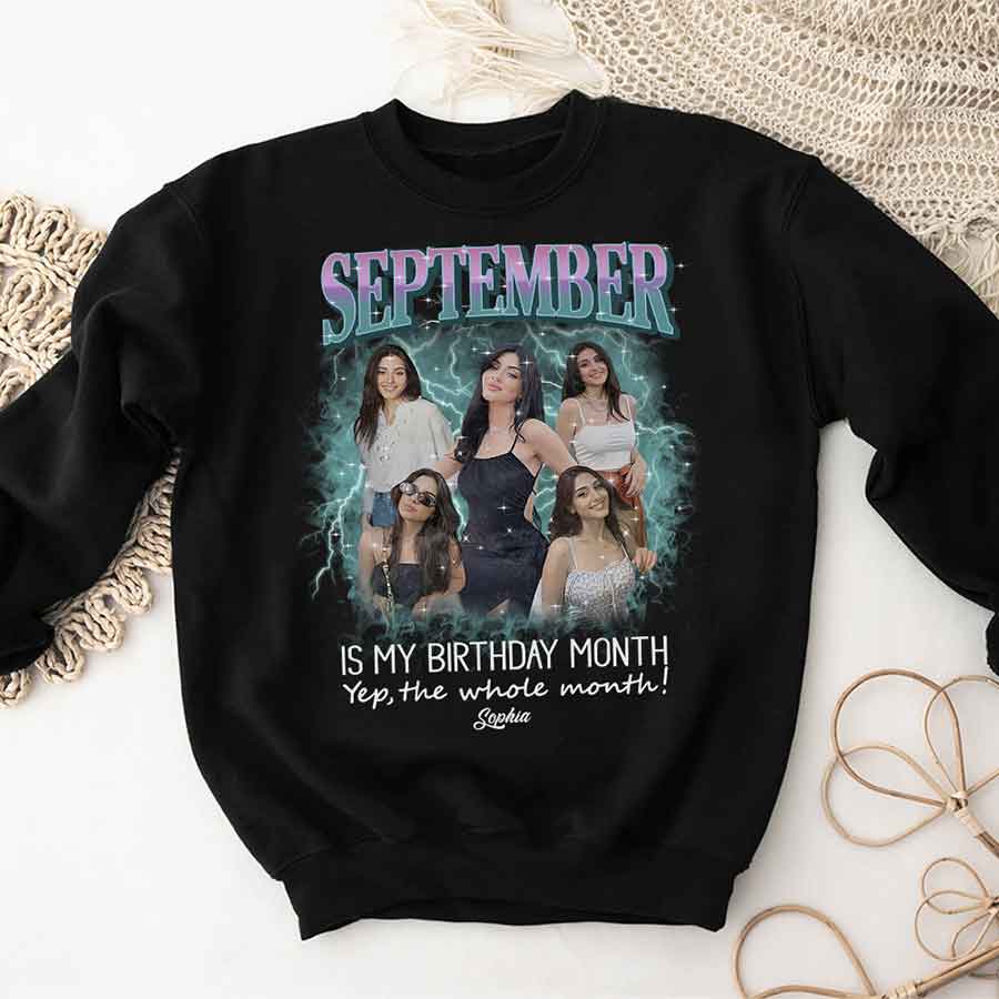 September Birthday Shirt, Custom Birthday Shirt, Queens are Born In September, September Birthday Shirts For Woman, September Birthday Gifts-YPT-HCT