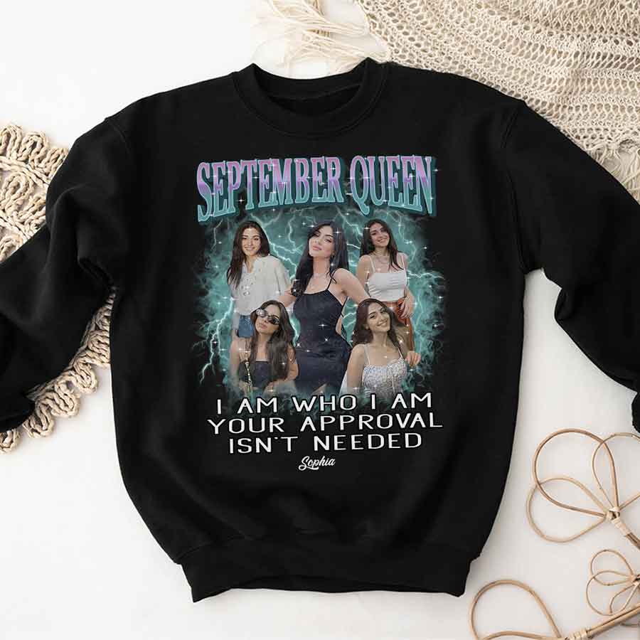 September Birthday Shirt, Custom Birthday Shirt, Queens are Born In September, September Birthday Shirts For Woman, September Birthday Gifts-YPT-HCT