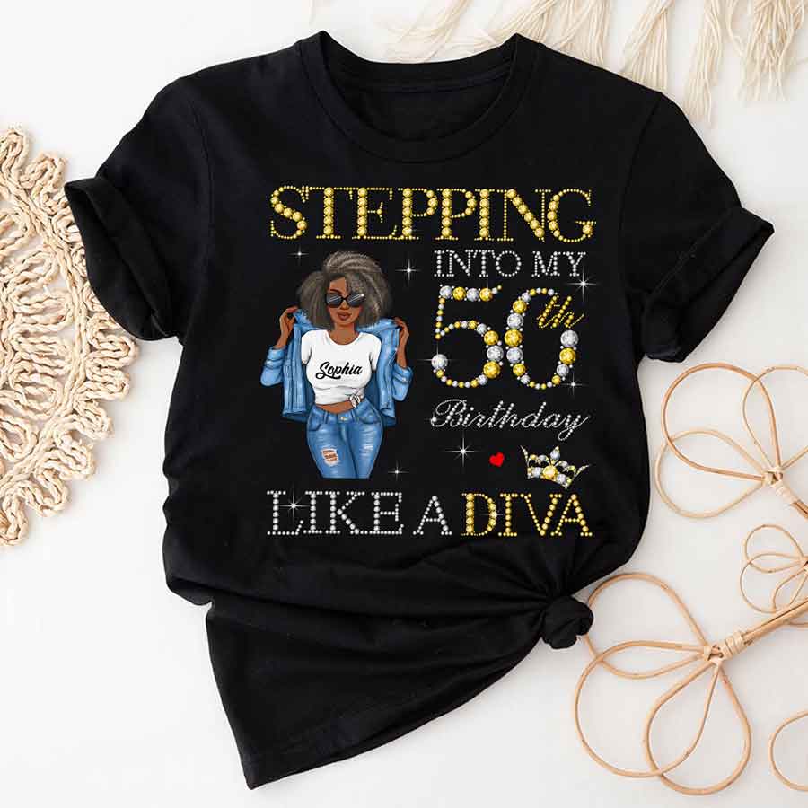 50th Birthday Shirts, Custom Birthday Shirts, Turning 50 Shirt, Gifts For Women Turning 50, 50th Birthday Shirts For Her-YPT-HCT