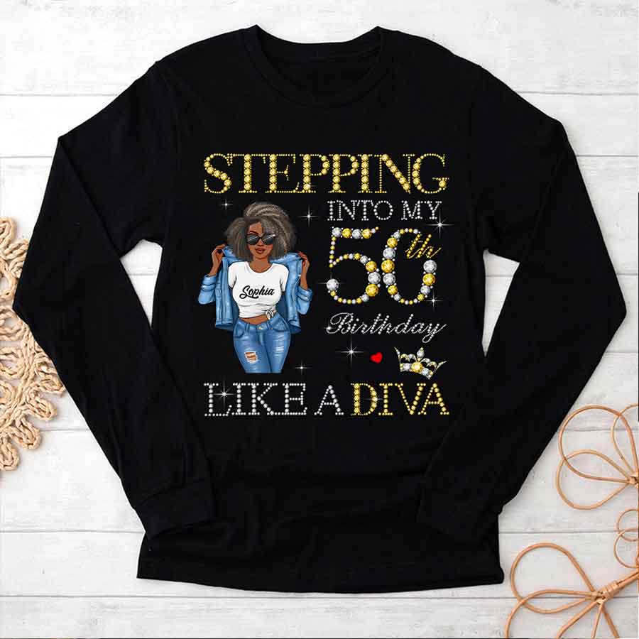 50th Birthday Shirts, Custom Birthday Shirts, Turning 50 Shirt, Gifts For Women Turning 50, 50th Birthday Shirts For Her-YPT-HCT