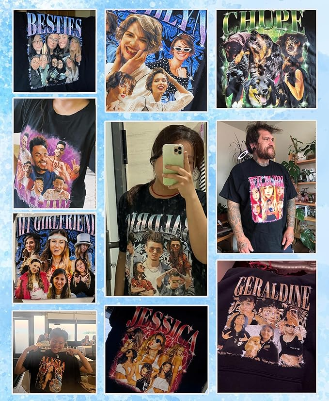 Custom Picture T Shirts, Custom Made T Shirts With Photos, Valentines Gifts, Shirt Valentine, Custom Print Tees, Birth Shirt, Best Gifts For Girlfriend