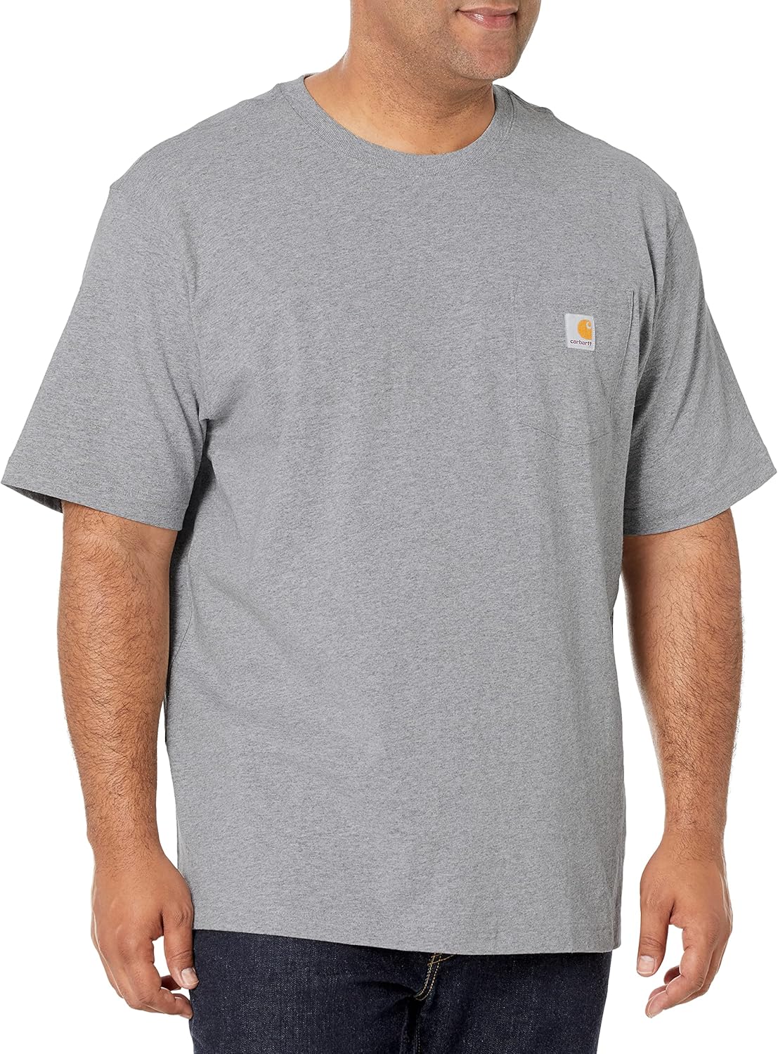 Carhartt Men&#39;s Loose Fit Heavyweight Short-Sleeve Pocket