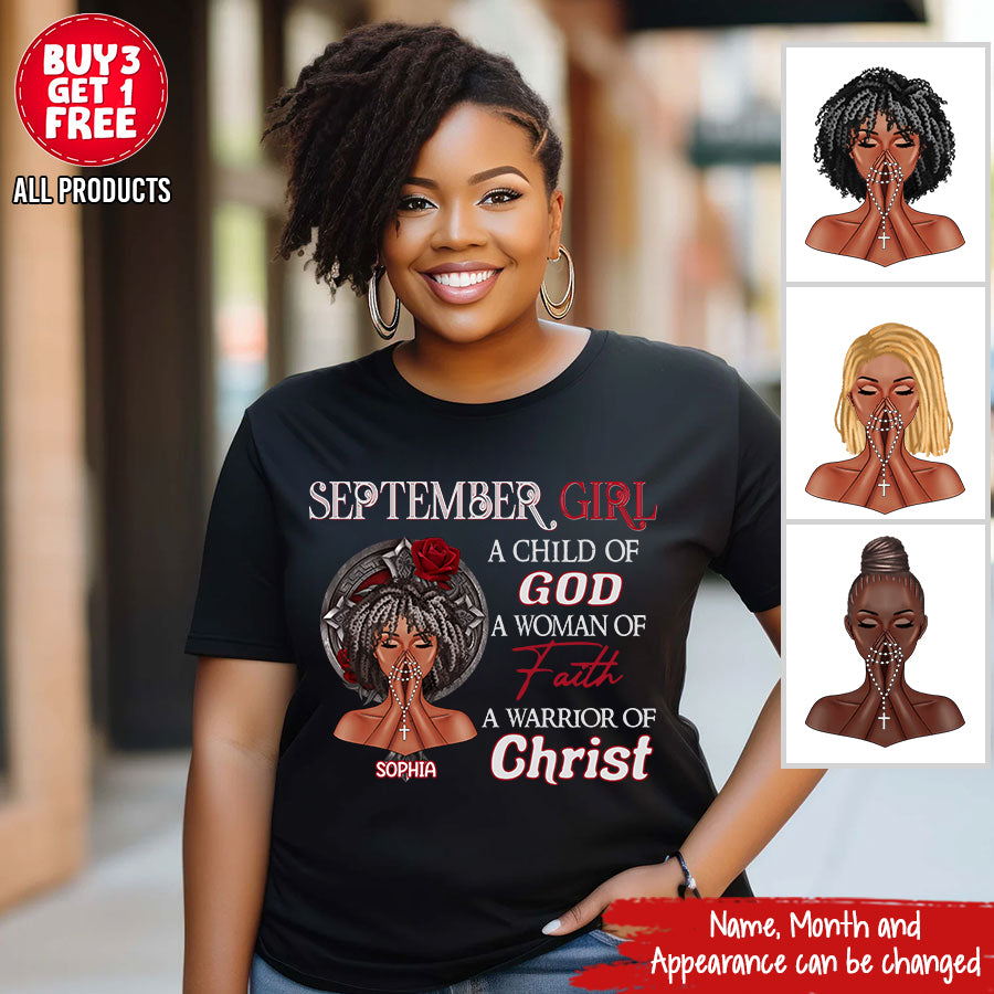 September Birthday Shirt, Custom Birthday Shirt, Queen Was Born In September, September Birthday Shirts For Woman, September Birthday Gifts, September Is My Birthday Month, Yep The Whole Month