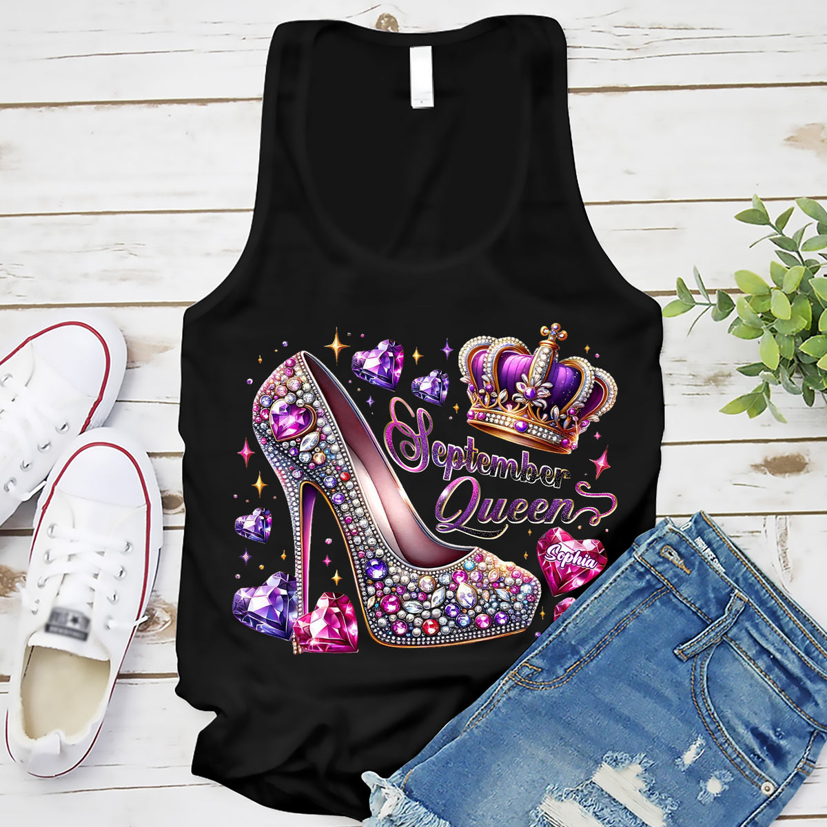 September Birthday Shirt, Custom Birthday Shirt, Queens Born In September, September Birthday Shirts For Woman, September Birthday Gifts, September Is My Birthday Month, Yep The Whole Month-YPT-ALK