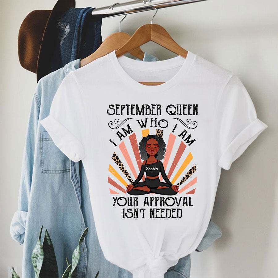 September Birthday Shirt, Custom Birthday Shirt, September Birthday Shirts For Woman, September Birthday Gifts