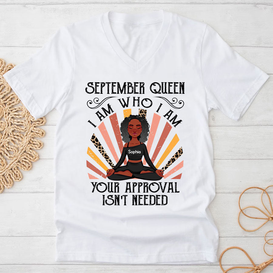 September Birthday Shirt, Custom Birthday Shirt, September Birthday Shirts For Woman, September Birthday Gifts