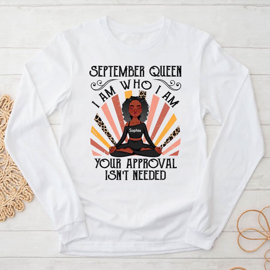September Birthday Shirt, Custom Birthday Shirt, September Birthday Shirts For Woman, September Birthday Gifts
