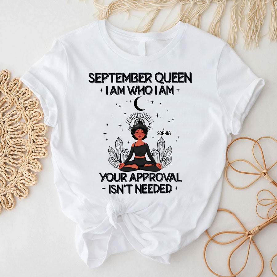 September Birthday Shirt, Custom Birthday Shirt, September Birthday Shirts For Woman, September Birthday Gifts