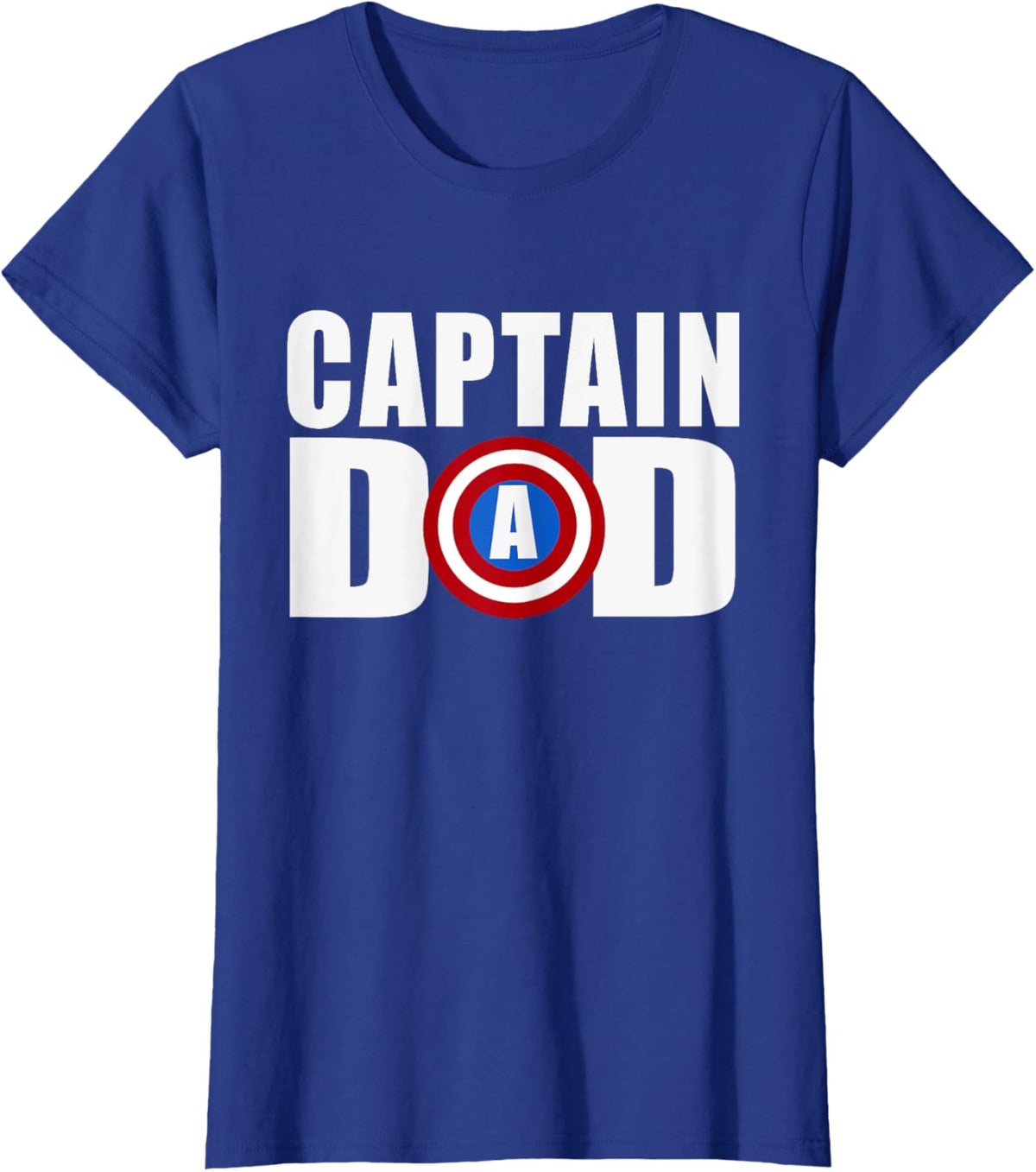 Funny Super Captain Dad Superhero Fathers Day