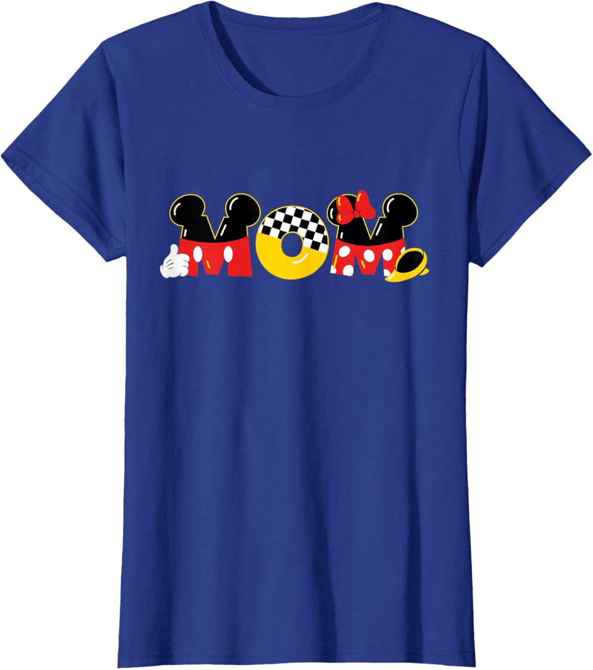 Disney Mickey Mouse &amp; Minnie Mouse Mom Mother\u2019s Day Birthday Mother Shirt