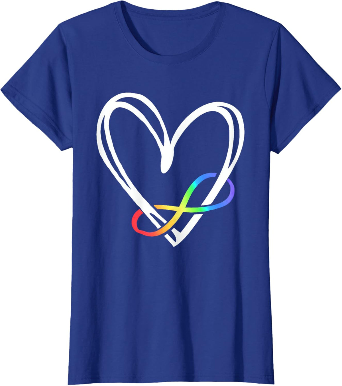 Infinity Heart Autism Awareness Love Needs No Words Tie Dye