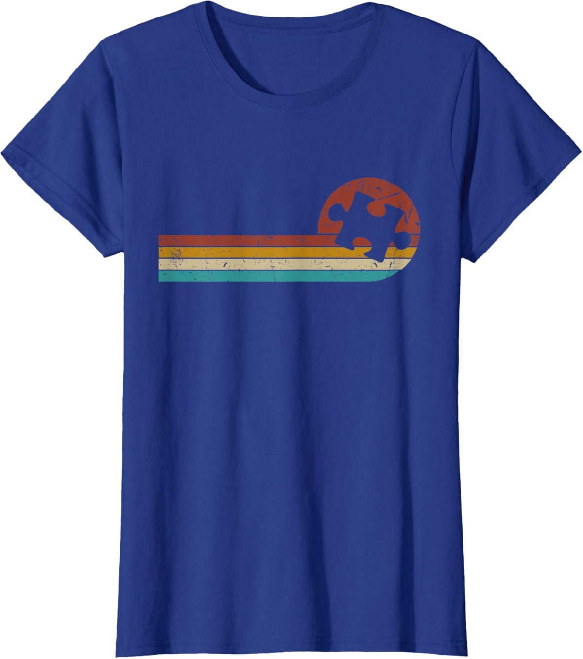 Vintage Autism Puzzle Mom Dad Autism Awareness