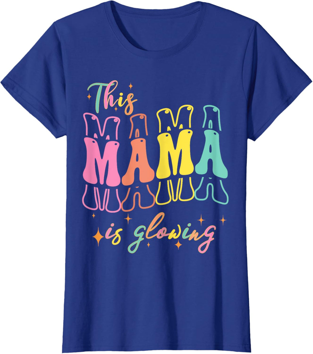 Mothers day Tee, This Mom is Glowing Mom mothers Day