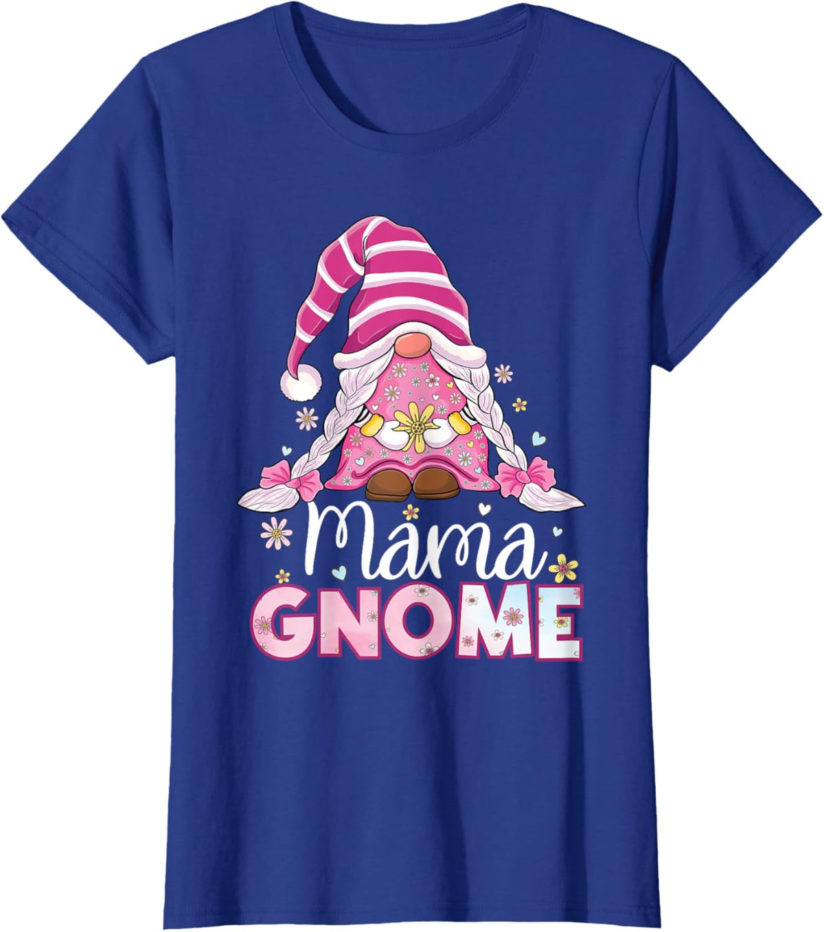 Flower For Mom Gnomies Cute Gnome Mom Happy Mother&#39;s Day